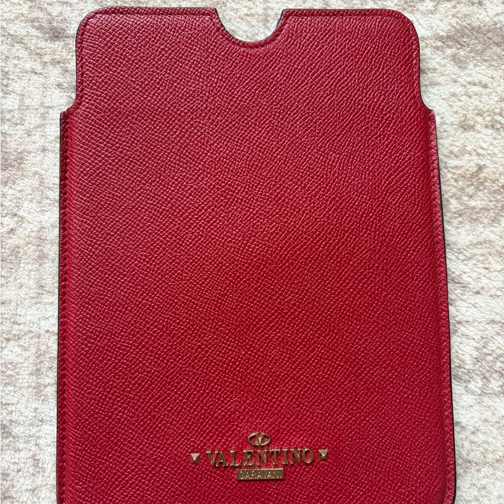 Valentino Garavani Scarlet Tablet Sleeve